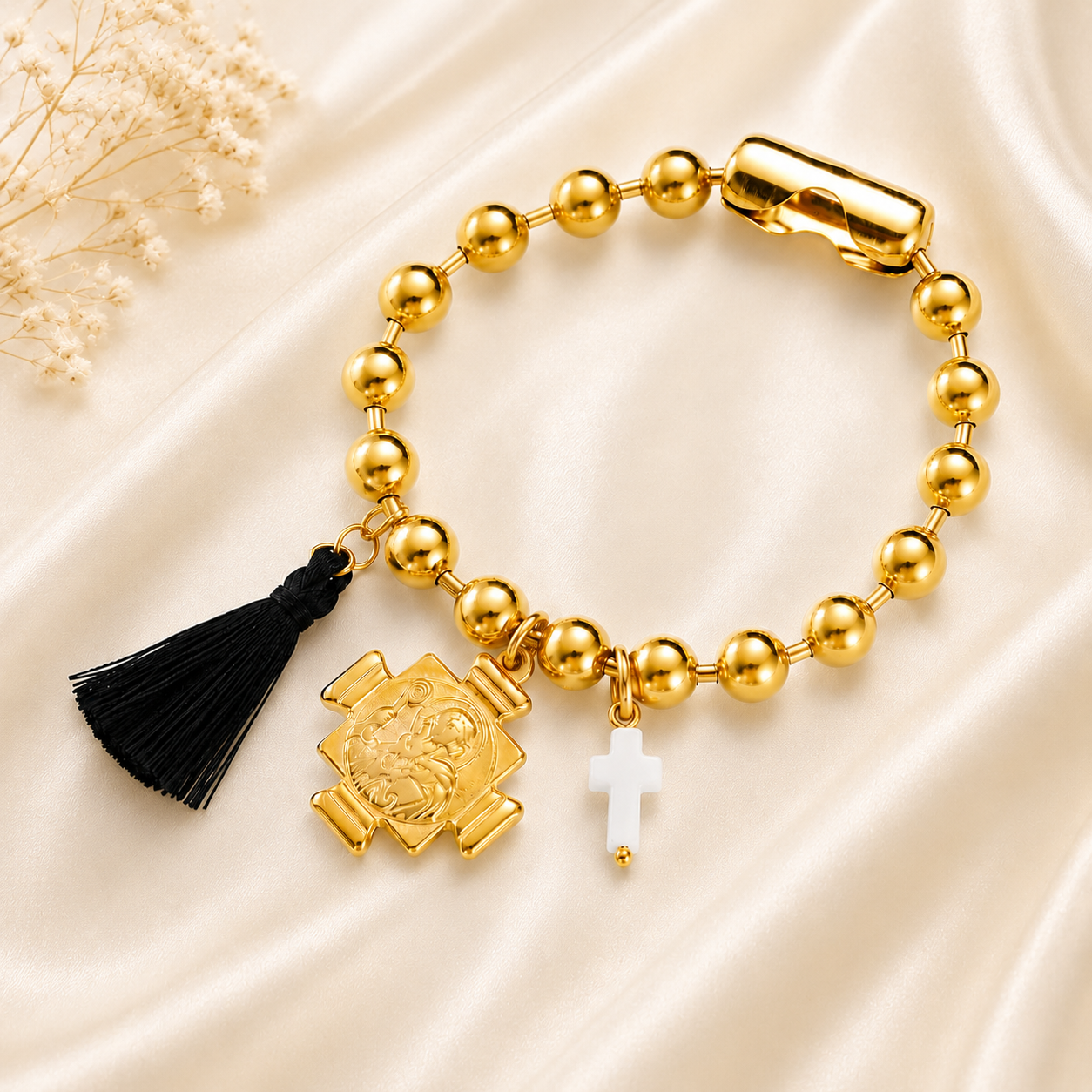 St. Benedict Charm Bracelet
