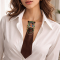 Friday Kahlo Neck Tie Necklace