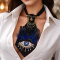 Guardian of Midnight Tie Necklace