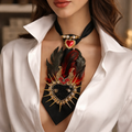 Divine Heart Tie Necklace