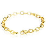 Simple Square Game Bracelet Gold