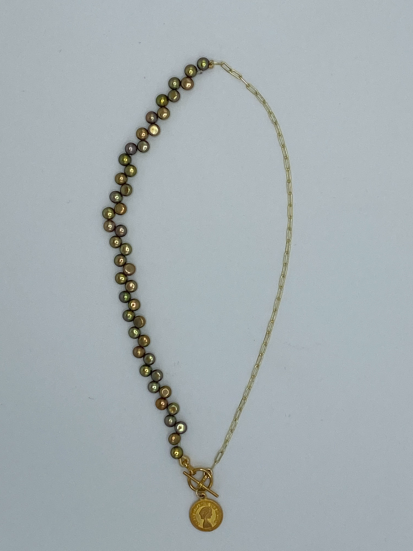 Lola Pearl Necklace, 16"